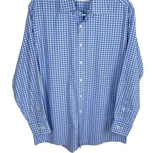 Peter Millar Blue Button Down